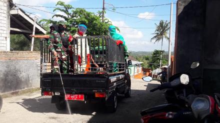 Cegah Virus Corona, Lakukan Penyiraman Disinfektan