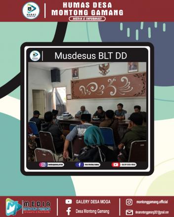 agenda musyawarah Desa khusus perubahan data penerima BLT terdeteksi ganda